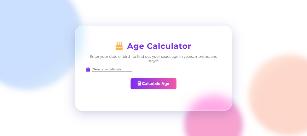 Age Calculator