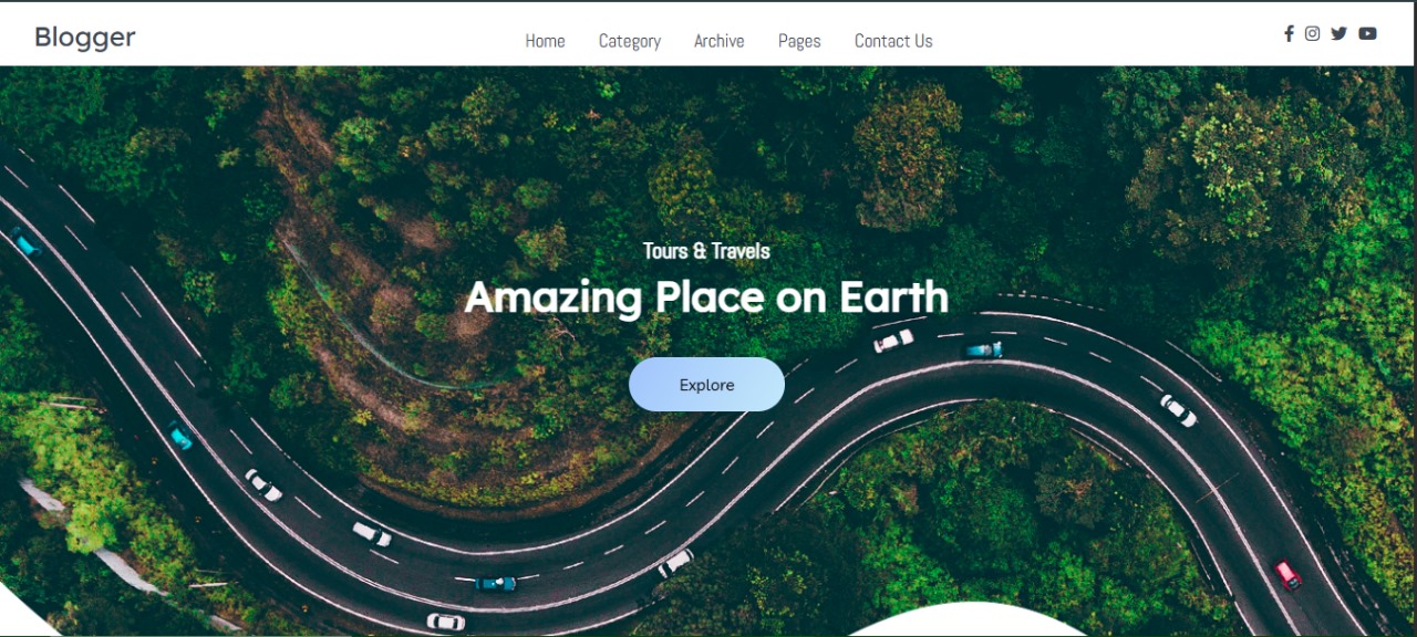 Blogger Website